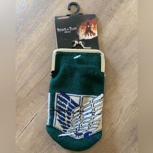 Attack on Titan coin purse